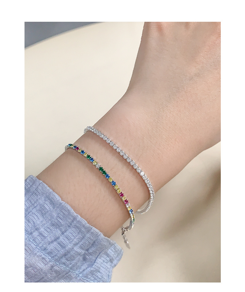 925 Sterling Silver Pendant Material 925 Sterling Silver Bracelets Casual Simple Style Streetwear