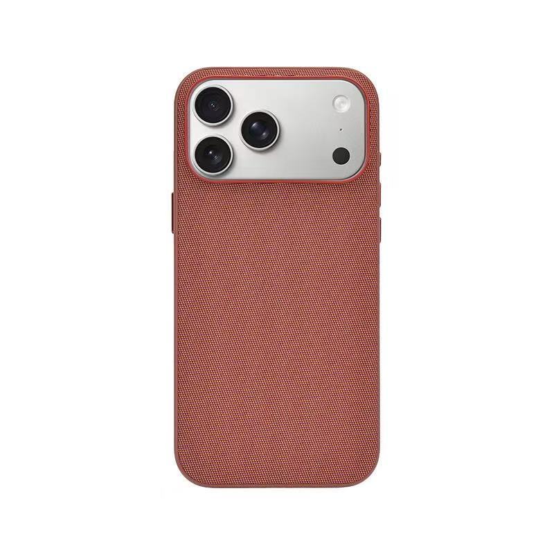 科技织物适用苹果iPhone17Promax/17pro手机壳彩色弹窗磁吸壳防油 - 9
