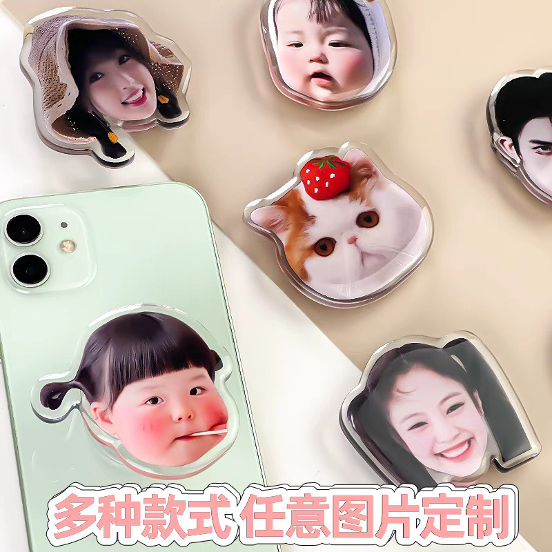 Acrylic Resin Fridge Magnets Custom Keychain Pendants Cartoon Anime Celebrity Merchandise Custom Airbag Holder