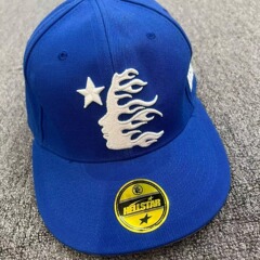 24FW Hellstar fitted hatアイロンドリル刺繍アルファベット帽子男女レジャースポーツ野球帽ブーム