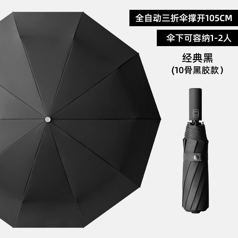 全自動折りたたみ傘大量卸売大型サイズ日焼け止め日除け晴れ傘男女日傘カスタム広告|undefined