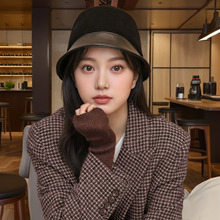 �߼��Џ͹���ɫ��Ƥ�q�O��ñ��Ů�ﶬ����ů�ٴ���^���@ĘС��ñ