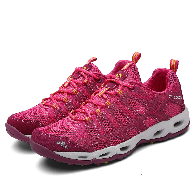 2025 nuevo tamaño transfronterizo al aire libre de moda de moda zapatos de agua de pareja zapatos de playa zapatos de baño de mujer