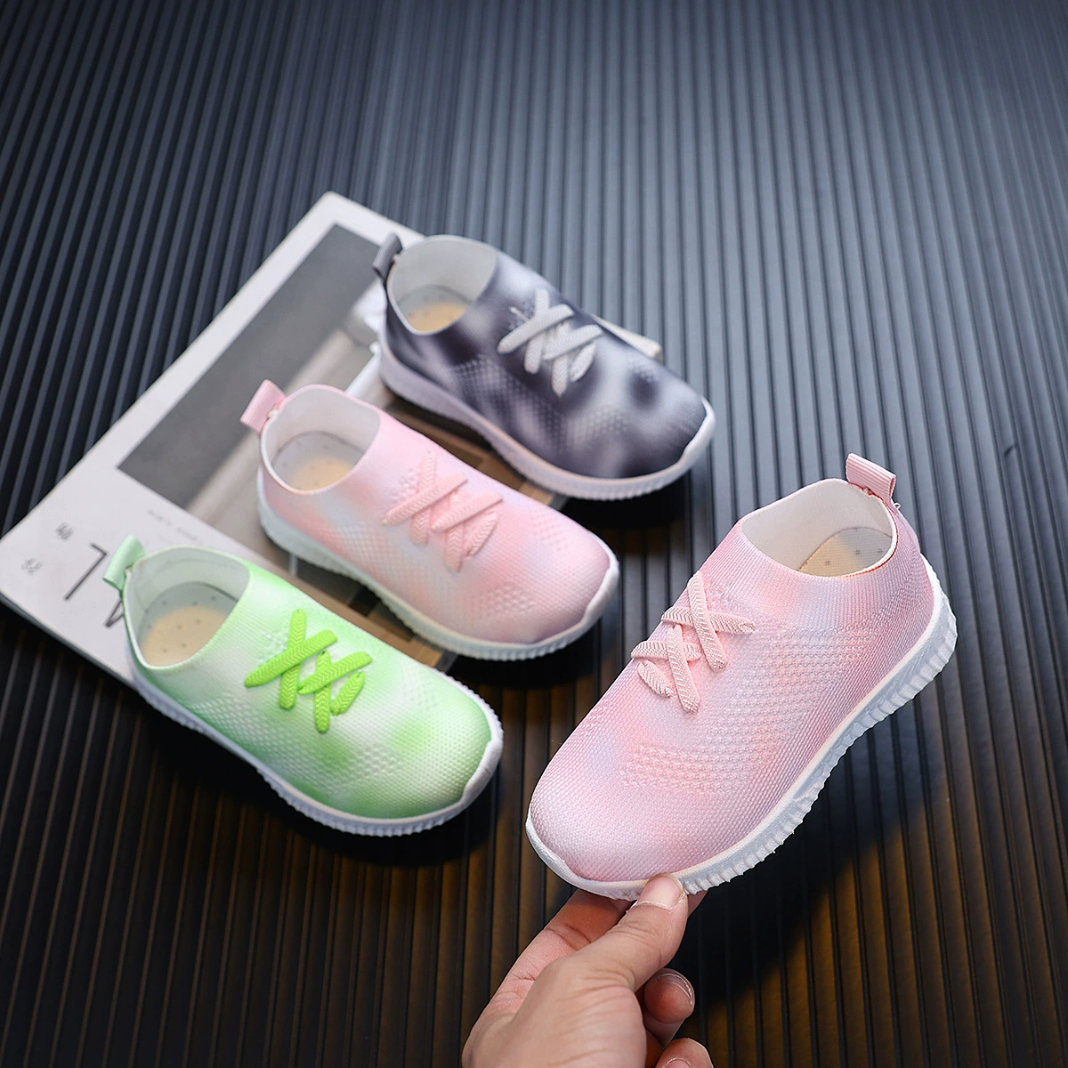 Новая дышащая легкая повседневная обувь для девочек