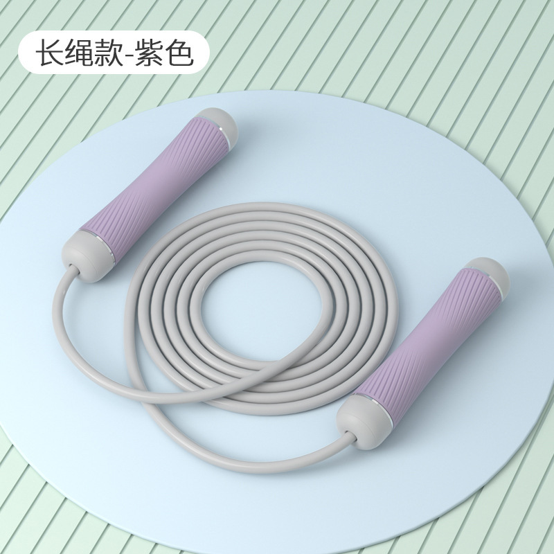 작은 허리-긴 로프-보라색