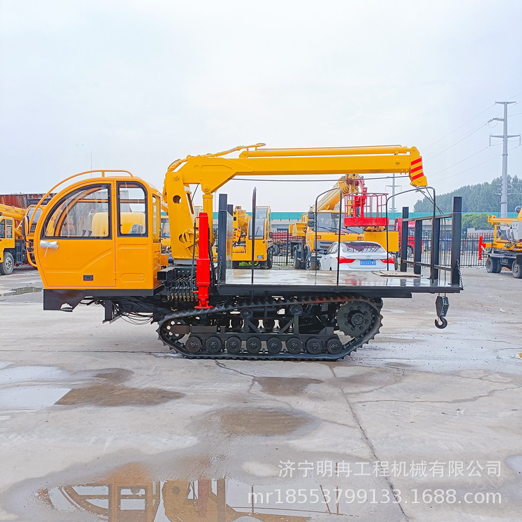 橡胶履带随车吊