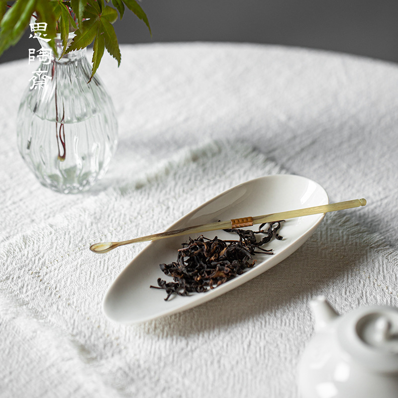Presentador de Té de Cerámica para Ceremonia del Té image 1