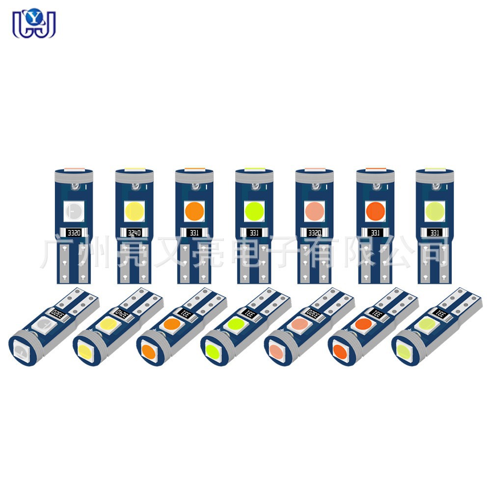 Car LED high -gloss instrument light T5 3030 3smd indicator light…