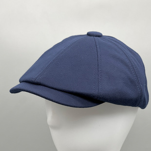 Cross-Border E-Commerce Short-Brimmed Peaked Cap, Pure Color Old Man Fishing Hat, Casual Rpet Forward Hat, Custom Factory