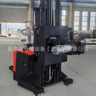 Pulf full electric hydraulic axle expansion truck stacker paper roll film lateral narrow channel forklift non-standard pneumatic