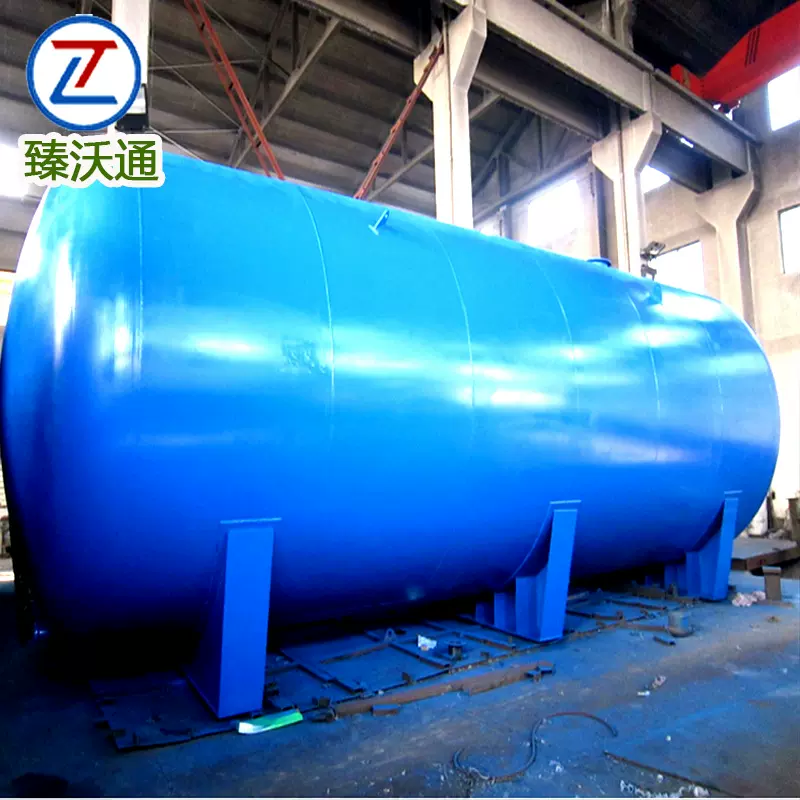 臻沃通供应 钢衬塑硫酸储罐 内衬四氟化工罐 规格齐全价格优惠