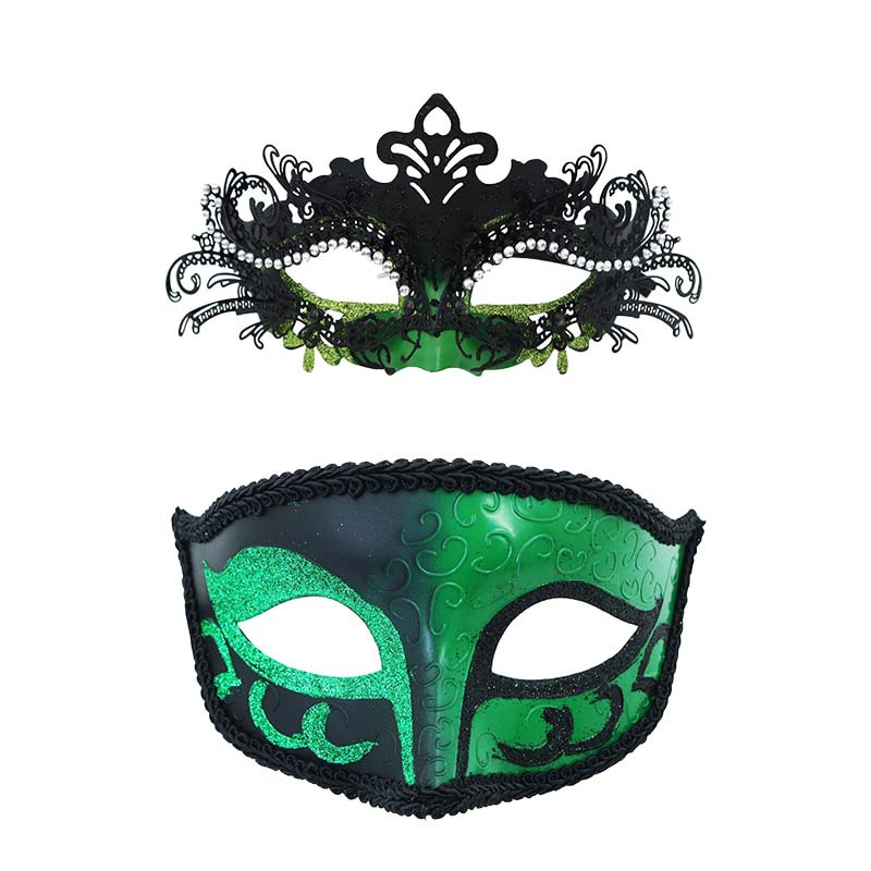 Transfronterizo suministro directo máscara de cabeza plana pintada Amazon Carnaval espectáculo de cine y televisión baile máscara de mitad de cara props