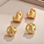肌理小众爱心简约耳钉