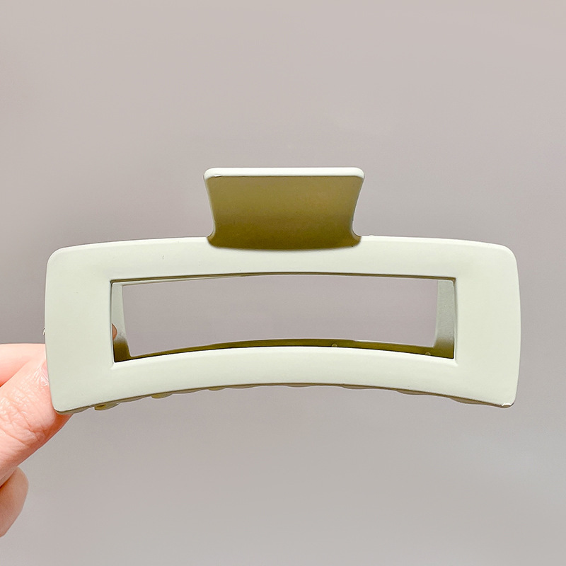 Clip de garra grande Placa de horquilla de acrílico horquilla hembra elegante temperamento tiburón clip tocado clip de Cabeza trasera horquilla