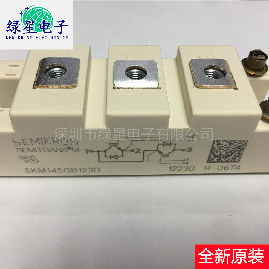 全新原装模块SKM145GB123D 现货价优 欢迎来电咨询订购 可开税票
