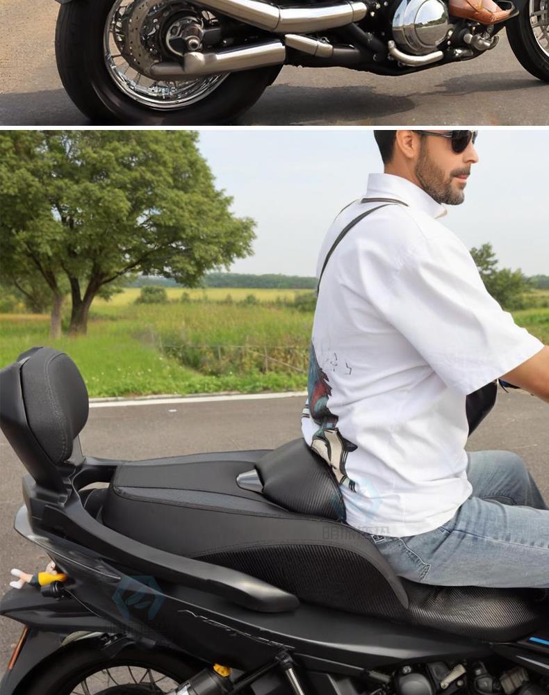 Fosha Nss350/Xmax300 Seat Cushion Assembly Motorcycle Motor Vehicle Sun Protection Waterproof Modified Seat Cushion