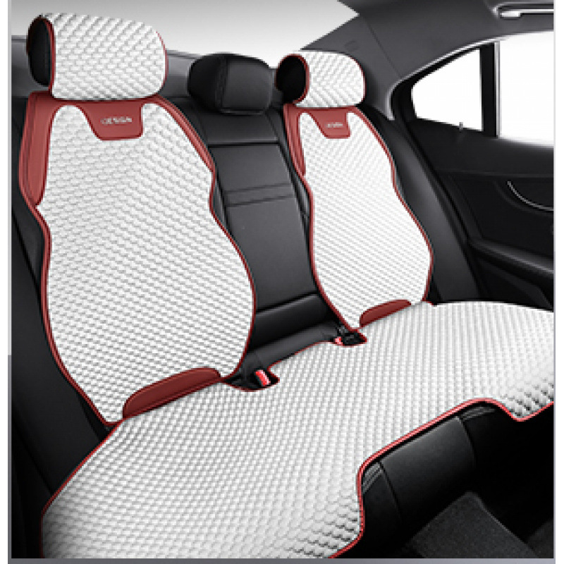 Saddle Car Seat: Universal Seat cushion, seat cover - masha-red-rear-row-all-universal