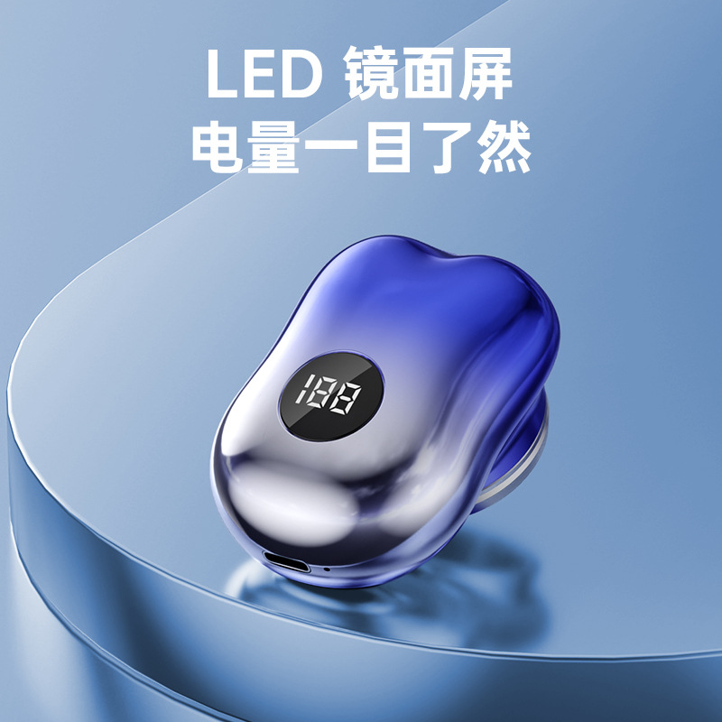 Motor MINI nuevo MINI máquina de Afeitar eléctrica LED Pantalla de alimentación Portátil de viaje de los hombres de afeitar