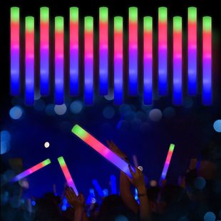 Sponge Glow Stick Logo Concert Glow Stick Bar Cheering Foam Stick Support Flash Stick Led Flashing