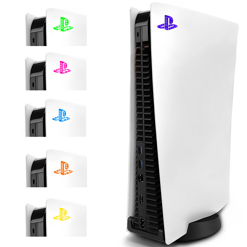 PS5 caballo corriendo luz host RGB faro PS5 caballo corriendo luz PS5 creativo anfitrión luz juego de mesa accesorios periféricos