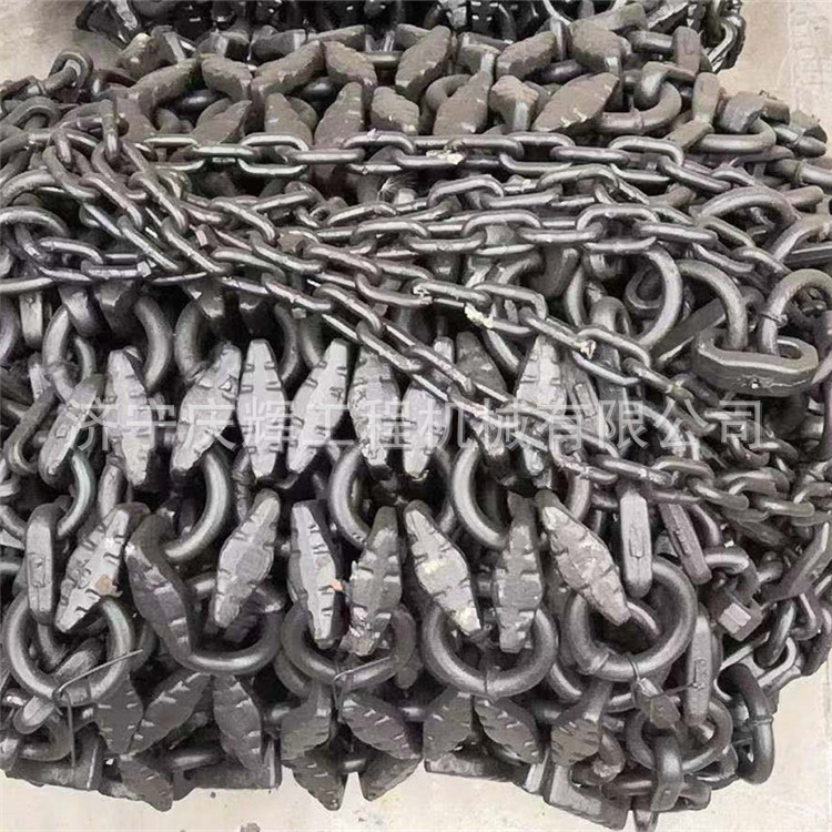 厦工装载机轮胎保护链XG953 XG951 XG932防滑链 加重 加密 锻打