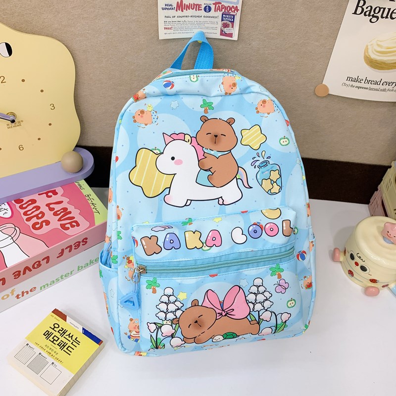 Mochila escolar para niños 3-8 años de edad, jardín de infantes, mochila escolar para bebés, impresión de dibujos animados, niños y niñas, todo fósforo, reducción de la carga, espalda de viaje