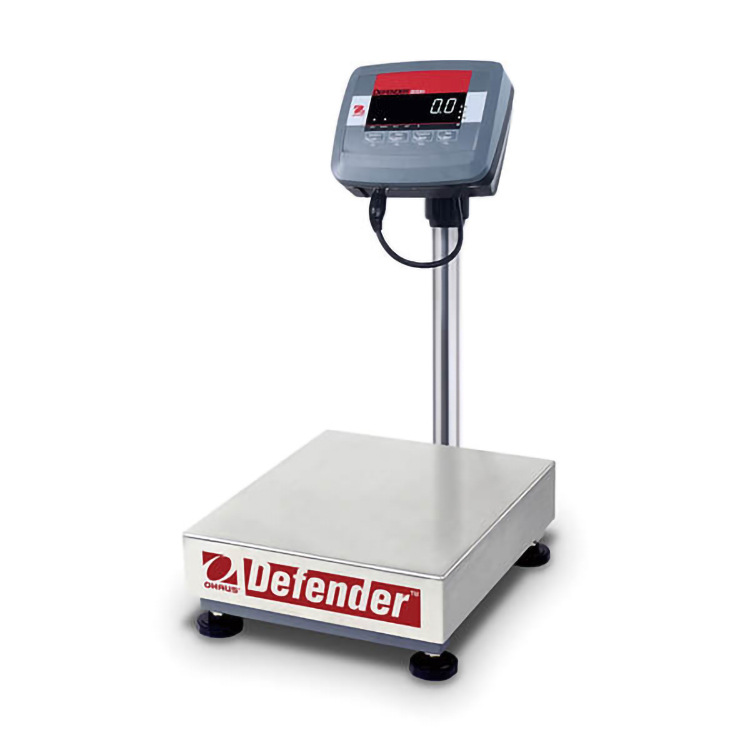 Báscula de plataforma electrónica Ohaus Defender3000, báscula de plataforma Ohaus D32PE60BLZH de precisión. image 2