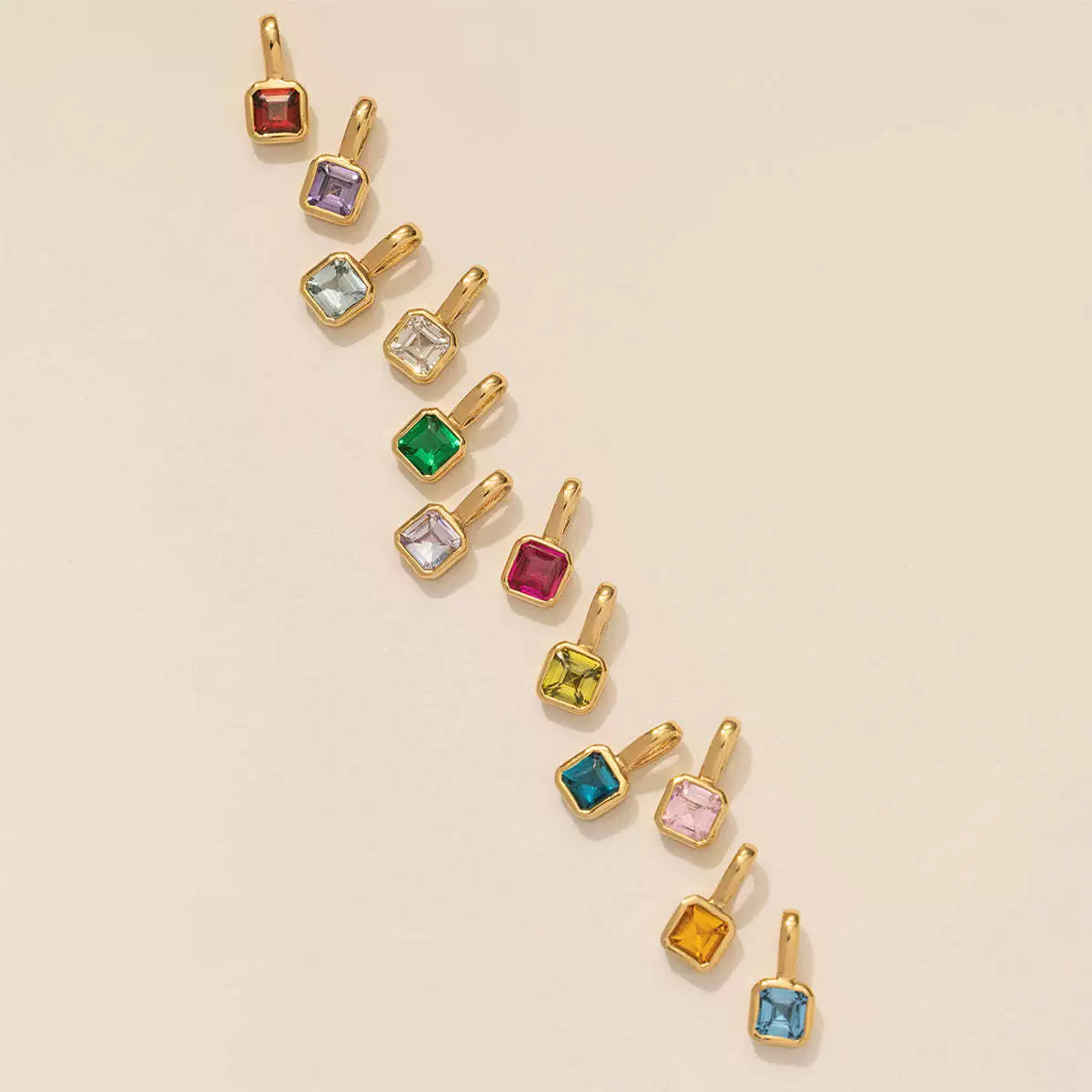 Pendant, accessories, necklace with zircon, European style, DIY