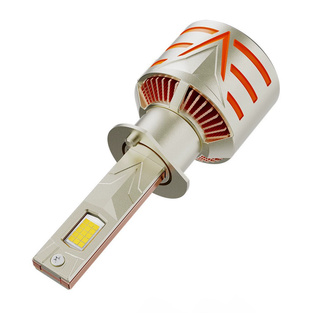 X2 high-power car LED headlight 4575 core high-bright headlight H4 H7 H11 IP86 waterproof car headlight