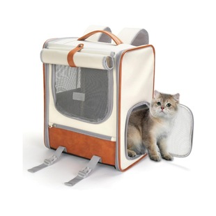 Pet Cat Bag, Large Capacity Pet Dog Bag, Portable Breathable Shoulder Portable Dog Backpack, Cross-Border Pet Bag for Outings