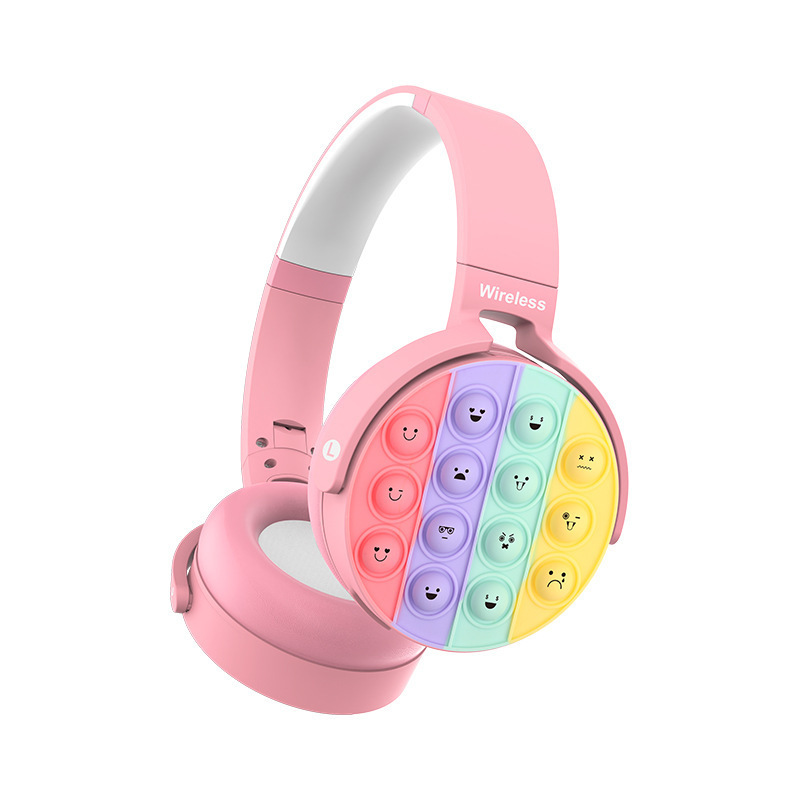 Nuevo auricular Bluetooth PO-950 auricular plegable tarjeta estéreo descompresión de sonido