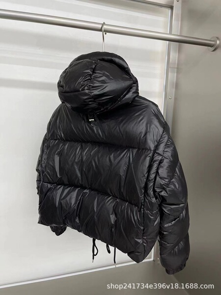 Winter short down jacket