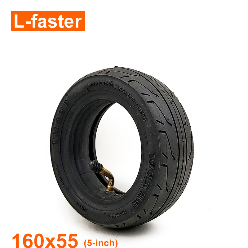 L-faster 6 .3英寸充气轮 160*55 内外胎内胎用于滑板轮子