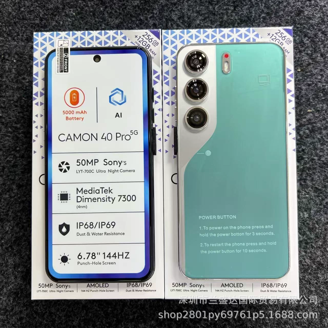 Смартфон Google 40, 256 ГБ, Android, 6,6‑дюймовый экран