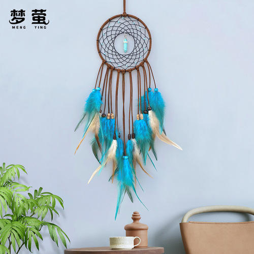 [Customized] Indian dream catcher diy handmade Nordic simple ins decorative crafts cross-border