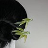 Chinese hairpin, modern advanced hair accessory, Chinese style, flowered, simple and elegant design, high-quality style, wholesale