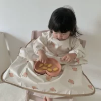 Нагрудник для еды ins baby, универсальный обеденный стул, скатерть, детский артефакт для еды, длинный съемный карман для риса