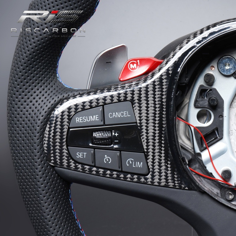 Suitable for Bmw g Carbon Fiber Led Steering Wheel 3 Series 5 Series X3X5G20G30G05G01G22G11G02G06