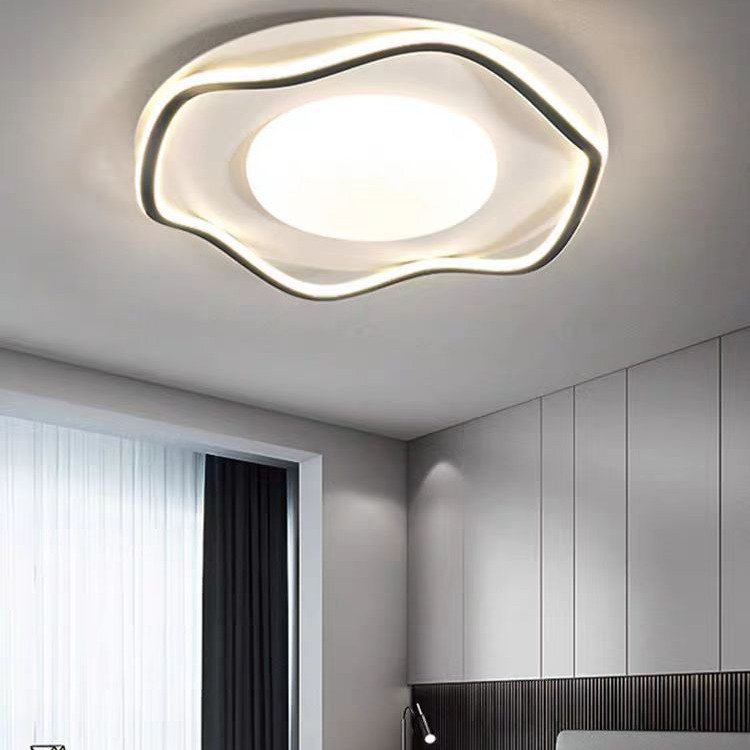 LED creative minimalistic cream modern ceiling light for bedroom for…