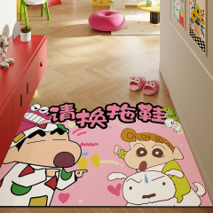 ホームマット漫画家庭用拭き取ることができます。玄関の防水防油は革のマットを裁断することができます。