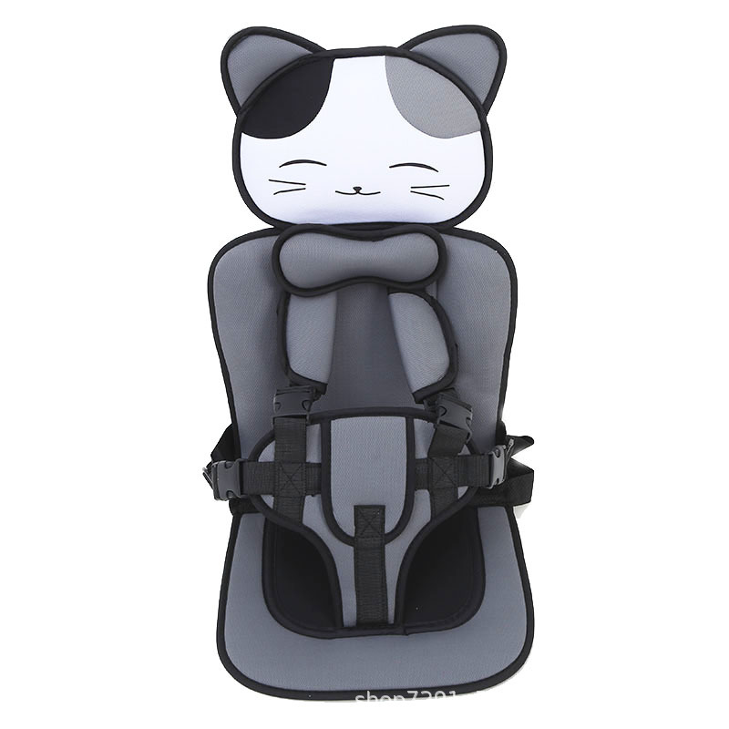 Mini Cat Model Non-Computer Electric Tricycle Seat Cushion Stroller Stroller Thickeneded Sponge Cushion Straps