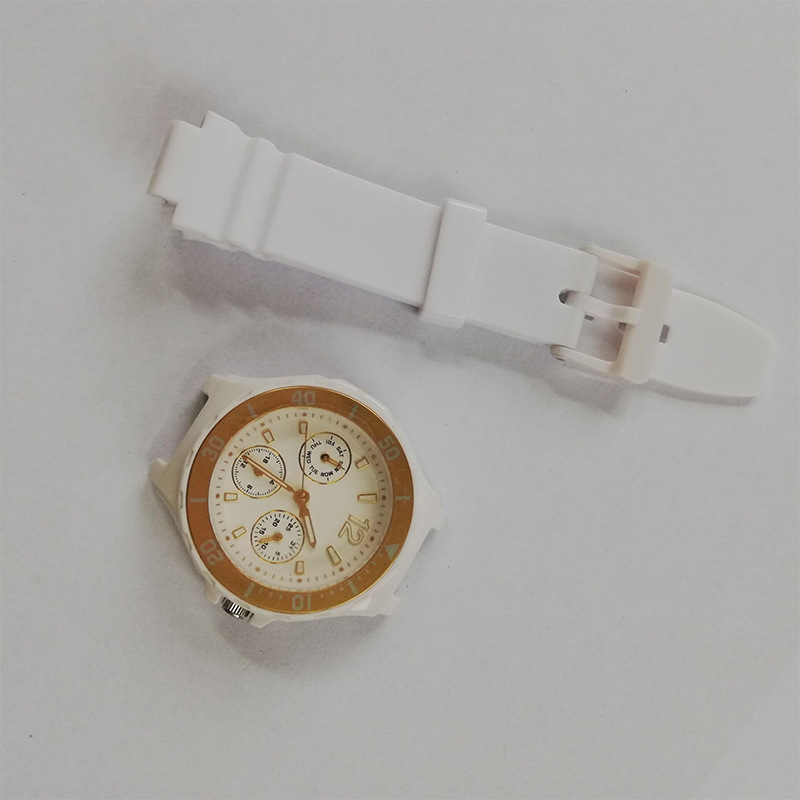 Card Suitable for Western Europe Watch Accessories Suitable for Women's Strap Black and White LRW-250H Resin Strap Tape Watch Chain