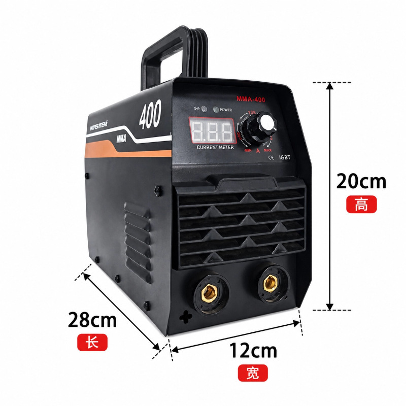 Máquina de soldadura eléctrica de mano pequeña para el hogar al por mayor transfronteriza 220V máquina de soldadura por puntos con pantalla digital inteligente de disipación de calor de hoja grande