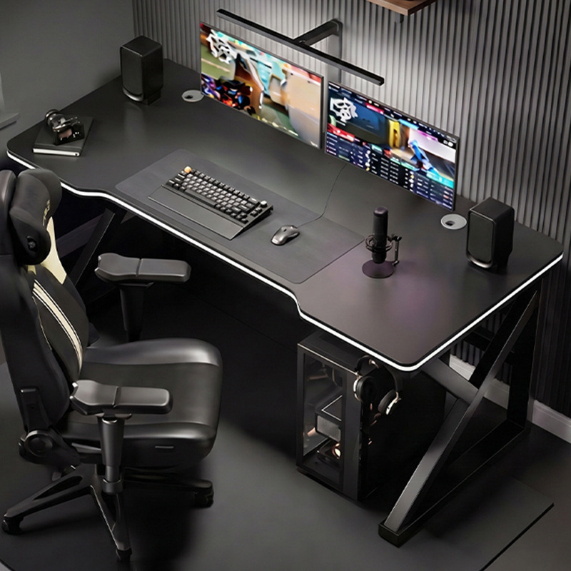 Carefully Selected Computer Desks, Desktop Gaming Tables for Home Use, Can Accommodate a Main Unit, Suitable for Bedroom, Study Desk, Writing Desk, Office Desk, Rental House