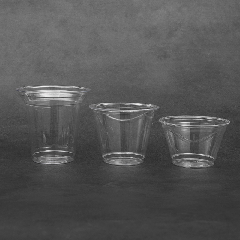 Disposable plastic transparent coffee summer tea cup