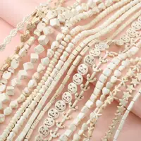 Новые синтетические белые бирюзовые бусины DIY свободные бусины с креативным браслетом, ожерельем, полуфабрикатом, прямые поставки с фабрики