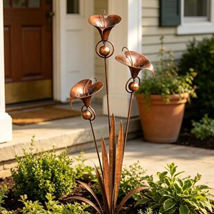 �羳Flamed Copper Three Calla Lilies��t�~ɫ�����R��ɏ�ز�