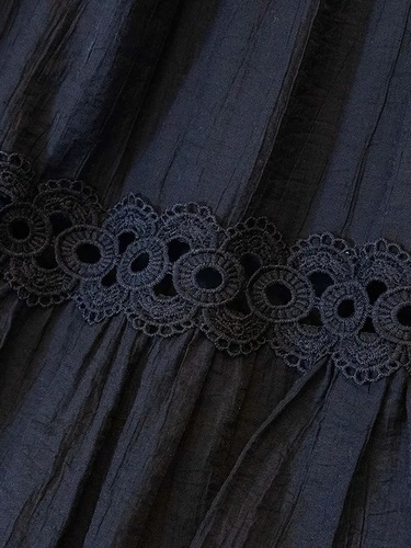 Plus-size women's fairy princess high-waisted half-pants, elegant French-style long cake skirts, versatile women's clothing