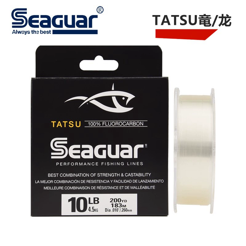 Японский импорт Steguar углеродная линия Seaguar Tatsu флуорокарбоновая леска Luya линия основная леска перед основной линией 183 метров