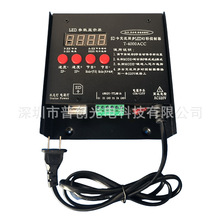 LED全彩幻彩同步4口控制器T4000广告招牌发光字5V-24V跑马流水灯